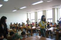 짐베베 어린이집 원아들과 선생님들의 소방훈련 및 체험